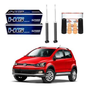 Imagem de Kit Amortecedor Traseiro Crossfox 1.6 2015 A 2018 - Nakata