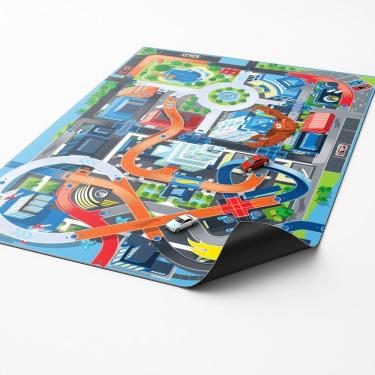 Imagem de Pista Para Carrinhos Cidade Gorila Gigante Infantil 120X80Cm