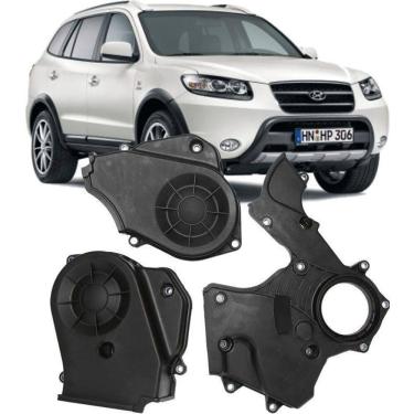 Imagem de Kit Tampa Correia Dentada Hyundai Santa Fé 2.7 2007 À 2010