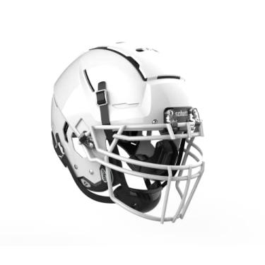 Imagem de Schutt Capacete de futebol americano universitário F7 2.0, ROPO DW NB VC, médio, branco