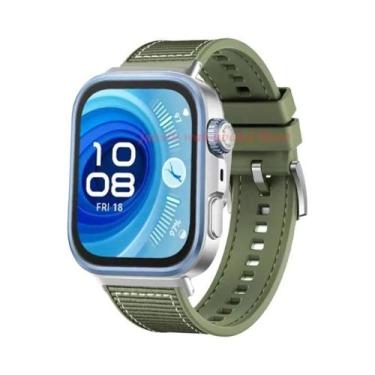 Imagem de Pulseira De Nylon E Silicone Unissex Para Huawei Watch Fit 4 pro 3, Ac