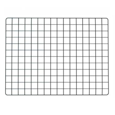 Imagem de Memory Board, Quadro de Memórias, Tela Aramada, Mural De Fotos + Pregadores e Fixador C/Adesivo (PRETO,60x80)