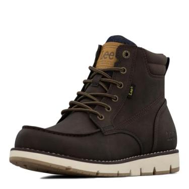 Imagem de Lee Bota masculina Waylon Chukka, Preto café/chocolate/azul marinho, 43