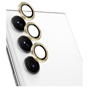 Imagem de Película (Kit 02 Pçs) da Lente Câmera Lisa / Strass Para Samsung Galaxy S25 Fe