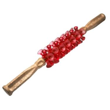 Imagem de Rolo Massagem Modeladora Turbinada Bastão Massageador Corporal Liberação Miofascial - Cores Variadas