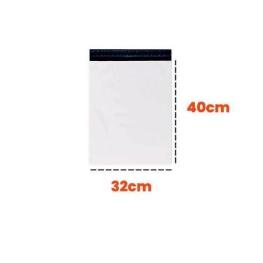 Imagem de Envelope De Segurança Branco 32X40 Transporte 50 Unidades