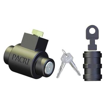 Imagem de Cadeado Porta Aço Fechamento Automático Piso Tetra - 82305 - 309t - Pacri Cadeado Porta Aco Autom.piso Tetra 309t