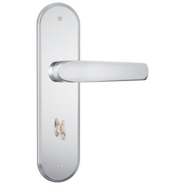 Imagem de Fechadura Genoa 1620-09 Espelho Largo Em Inox Para Banheiro - 33598 - Stam