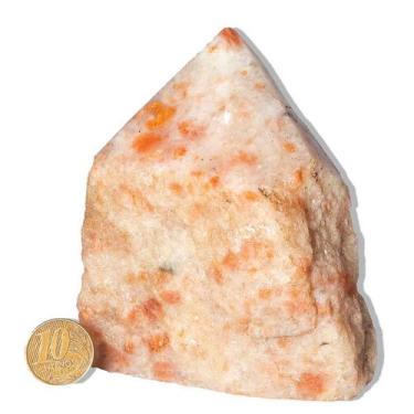 Imagem de Pedra do Sol Natural (Gold Stone) - Pé e Bico Polido - 600 a 700g - Ti