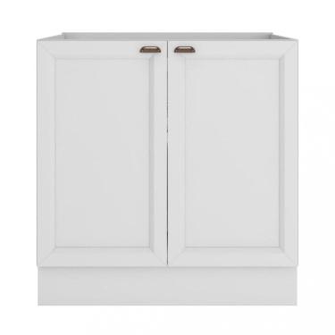 Imagem de Balcao para Cooktop 5 Bocas 2 Portas com Tampo Unna Poliman