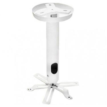 Imagem de SUPORTE DE TETO PARA PROJETOR PROJETELAS ALVO A-SLV40 40CM BRANCO