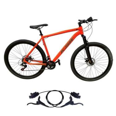 Imagem de Bicicleta Feminina Aro 29 Alumínio KSW XLT 100 21v Disco Hidráulico Su