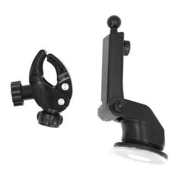 Imagem de Suporte para secador de cabelo Ventosa ajustável sem punção Multifuncional poderosa sucção montado na parede Suporte de sucção para espelho de cerâmica