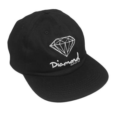 Imagem de Boné Diamond Aba Curva OG Sign Unstructured Snapback-Masculino