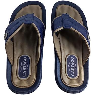 Imagem de Chinelo de Dedo Masculino Casual com Palmilha Conforto Cartago Fiji IV 11020