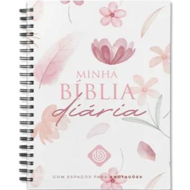 Imagem de Bíblia Sagrada Anote  Minha Bíblia Diária  Espaço para Anotações  Espi