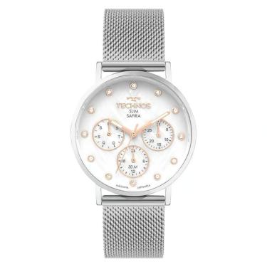 Imagem de Relógio Technos Feminino Slim 6P29ALZ/1B - Safira-Feminino