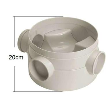 Imagem de Caixa De Inspeção 300mm Para águas Pluviais - 3 Entradas 100mm