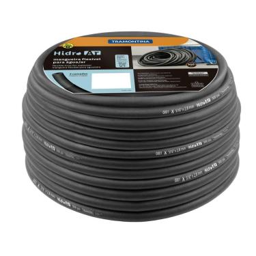 Imagem de Mangueira Hidro Ar 300 Psi Tramontina Para água-ar Em Pvc Flexível 5-16 Polegada X 2,8 Mm 3 Camadas 100 M