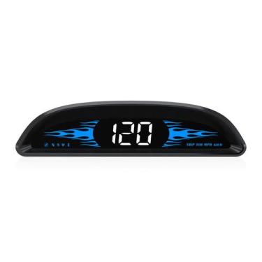 Imagem de Velocímetro GPS digital Mulcort G2 com display frontal de carro