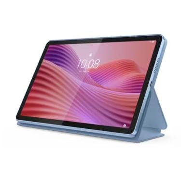 Imagem de Lenovo Tablet Tab de 10,1 polegadas com capa fólio - MediaTek Helio G85-4GB RAM - 128 GB de armazenamento - WUXGA - Android 14 - Azul Polar (ZAEH0171US)