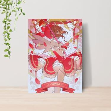 Imagem de Genérico, Quadro Sakura CardCaptor Anime A4 | Placa MDF 05