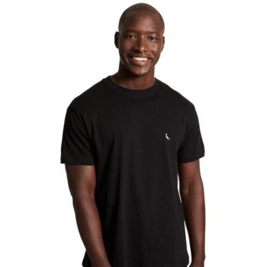 Imagem de Camiseta Suspiro Pica-Pau Bordado Reserva, GGG, Preto