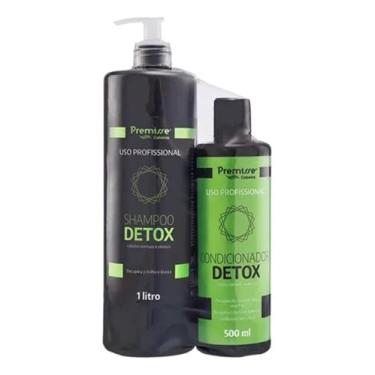 Imagem de Kit Detox Premisse Enriquecido Shampoo 1litro + Condicionador 500ml