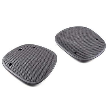 Imagem de Para Chevy S10 Blazer/GMC Jimmy Sonoma/Oldsmobile Bravada 1998 1999 2000 2001 2002 2003 2004 2005 New Gray Dash Speaker Cover Grille Grill lado esquerdo e direito 15046446