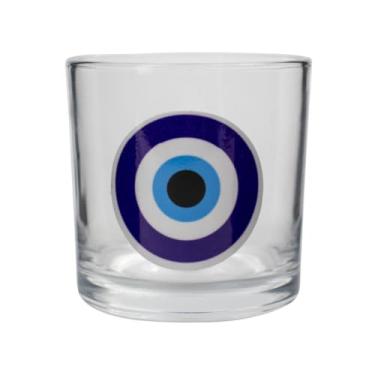 Imagem de Copo de Whisky Vidro Olho Grego 300 ml