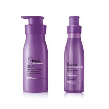 Imagem de Kit Todo.Dia Noites de Verão, Creme Sorbet para o Corpo + Body Splash Amora e Flor de Pêssego