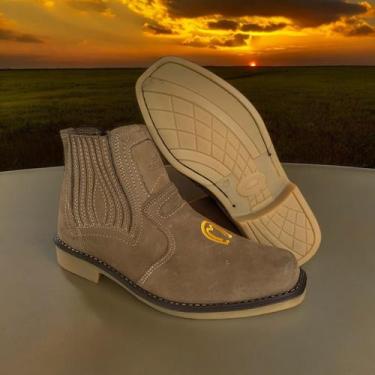 Imagem de Botina Mangalarga de Couro Legitimo Artesanal Unissex - Leather.Art, M