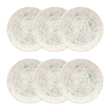 Imagem de Conjunto De Pratos Fundos 06 Peças Flat Tie-dye Oxford