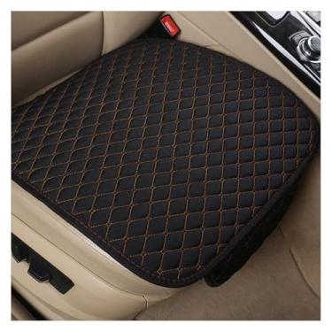 Imagem de DUSCOKE Capa de assento de carro, protetor inferior de banco dianteiro de linho com bolso de armazenamento, almofada confortável respirável para carro, acessórios internos automotivos universais para