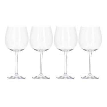 Imagem de MIKASA Julie Copos de balão de gim Copa de cristal sem chumbo, 665 ml, transparente, conjunto de 4