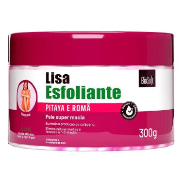 Imagem de Lisa Esfoliante Corporal Bio Soft Pitaya e Romã 300g