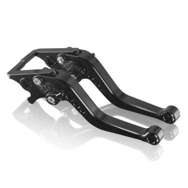 Imagem de Alavancas de embreagem de freio curtas CNC ajustáveis para motocicleta compatíveis com Kawasaki Ninja1000 Z1000SX 17-19 / ZX-6R ZX636 19-24 / Z900RS 17-24 / Z1000 Z1000R 17-20 Conjunto de alavancas de