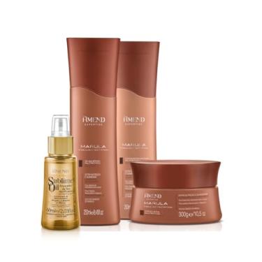 Imagem de Amend Expertise Marula Fabulous Shampoo 250ml + Condicionador 250ml + Mascara 300ml + Sublime Oil 60ml