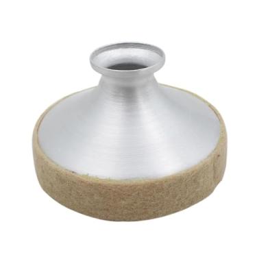 Imagem de Acessórios profissionais de saxofone silenciador de saxofone acessórios de instrumento de sopro de madeira leve de liga de alumínio amortecedor mudo para saxofone soprano alto tenor (cor: Tenor)