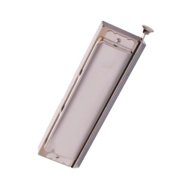 Imagem de Gaita cromática profissional Play Harmonica 12 furos 48 tons chave C material de palheta bronze fósforo