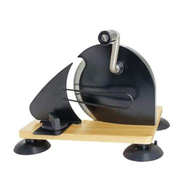 Imagem de Bothyi Fatiador de pão de metal, cortador de pão, ferramenta de cozimento, ferramenta de fatiamento portátil, fatiador manual para rodelas de fermento, Style C