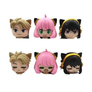 Imagem de Figure Toy Collect Spys Familys Anyas Forgers 4 cm 260 g x6