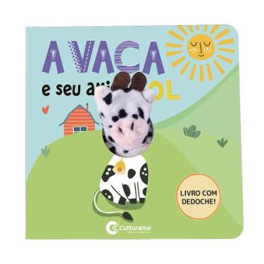 Imagem de Livro - Livro com dedoche - A vaca e seu amigo sol