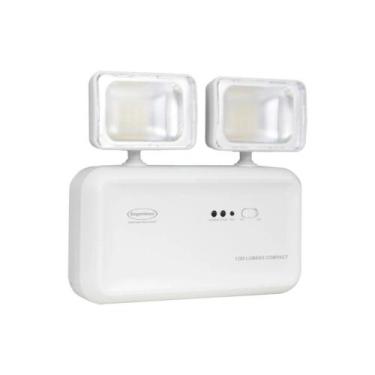 Imagem de Iluminação de Emergência Segurimax Led 1200 2 Faróis