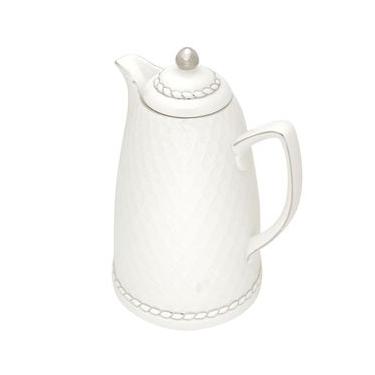 Imagem de Garrafa Térmica Wolff Branca/Prata - 900 ml Prata