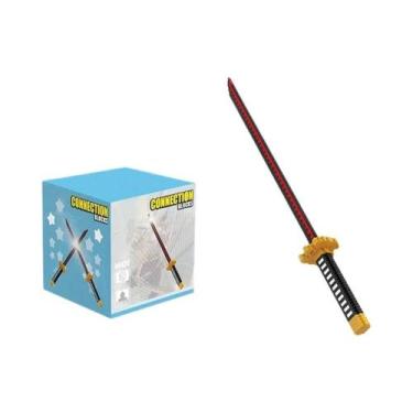 Imagem de Espada Samurai, Lâmina Ninja, Katana, Faca Borboleta, Blocos De Montar
