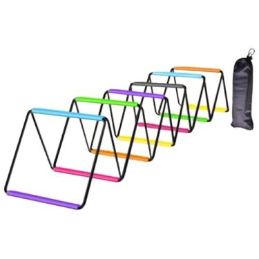 Imagem de Aymzbd Escada de Agilidade, Escada de Velocidade, Fácil de Montar, para Crianças, Adolescentes e Adultos, para Treino de Pés no Futebol, Salto de Obstáculos, 12 Grades, 480cm X 40cm