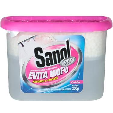 Imagem de Evita Mofo Absorventes de Umidade (desumidificador), Sec Baby, Sanol, 100 g, Rosa