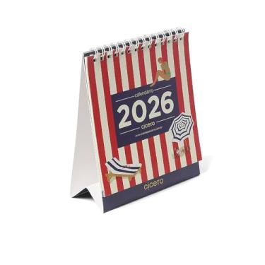Imagem de CALENDARIO DE MESA 13X15 CICEROS 2026 PRAIA