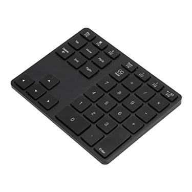 Imagem de SUNGOOYUE Teclado Numérico Sem Fio 5.0, Liga de Alumínio, Design Ultrafino, 35 Teclas, Bateria Recarregável de 300mAh, Compatível Com e Mac OS (#11)
